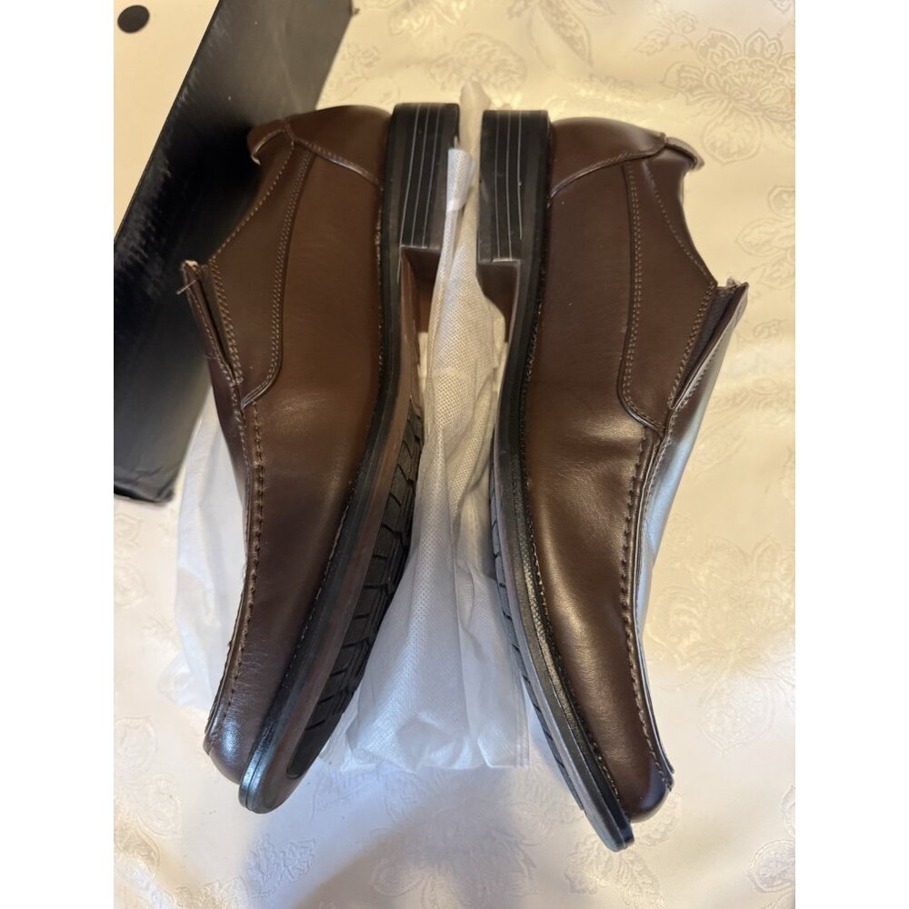 Bruno Marc Mens 15 Dress Shoes Square Toe Loafers Oxford Formal Slip On Shoes - Picture 5 of 15